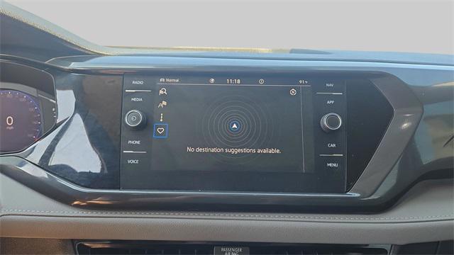 Photo of 2022 Cornflower Blue Volkswagen Taos