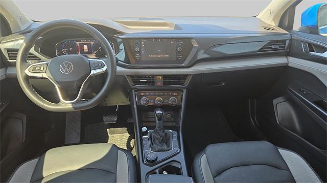Photo of 2022 Cornflower Blue Volkswagen Taos