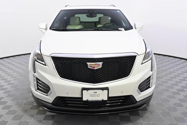 Photo of 2025 Crystal White Tri-Coat Cadillac XT5
