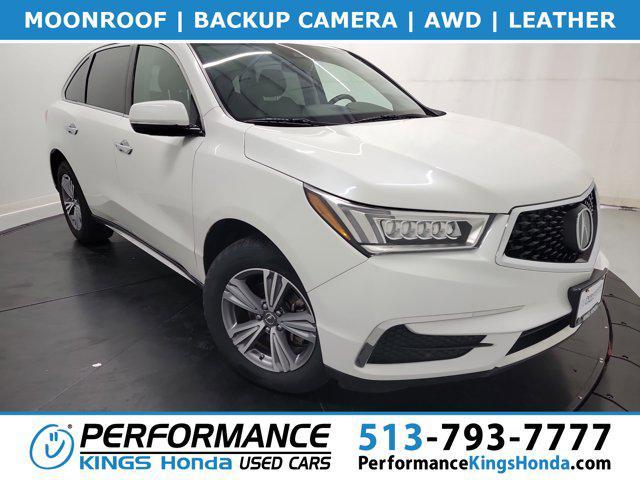 Photo of 2020 Platinum White Pearl Acura MDX