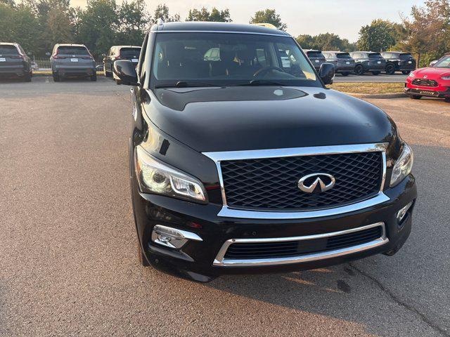 Photo of 2017 Black Obsidian INFINITI QX80