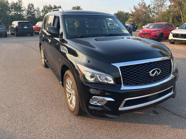 Photo of 2017 Black Obsidian INFINITI QX80