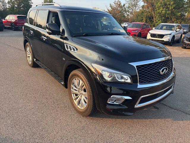 Photo of 2017 Black Obsidian INFINITI QX80
