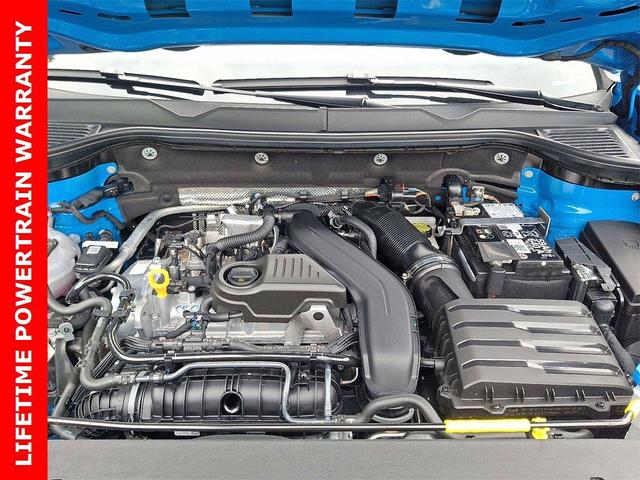 Photo of 2025 Cornflower Blue W/Black Roof Volkswagen Taos