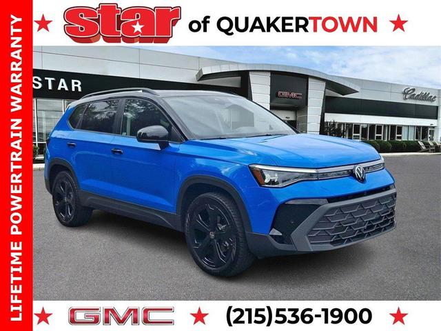 Photo of 2025 Cornflower Blue W/Black Roof Volkswagen Taos