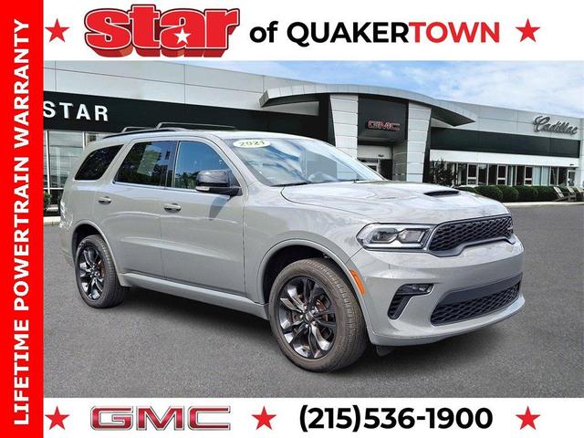 Photo of 2021 Destroyer Gray Clearcoat Dodge Durango
