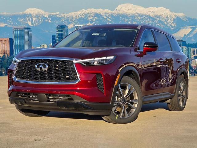 Photo of 2025 Deep Bordeaux INFINITI QX60
