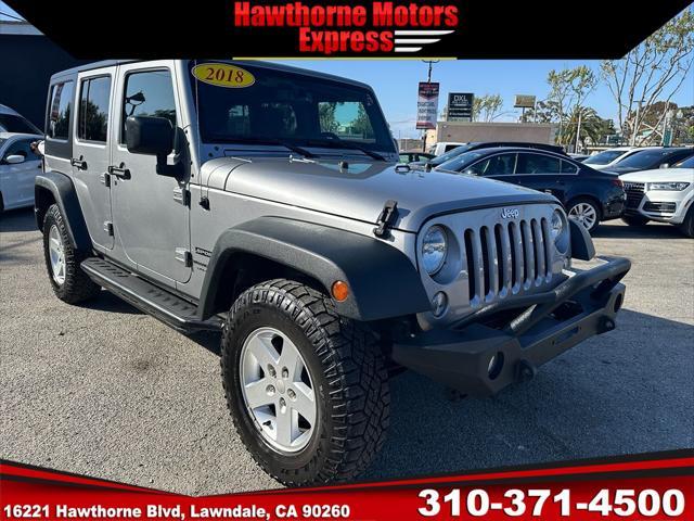 2018 Jeep Wrangler Jk Unlimited