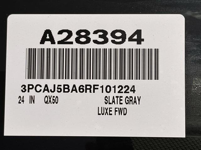 Photo of 2024 Slate Gray INFINITI QX50