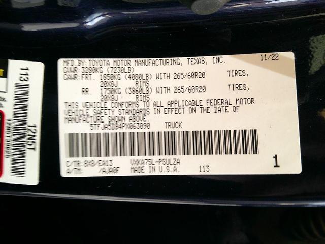 Photo of 2023 Blueprint Toyota Tundra