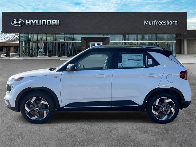 Photo of 2025 Lunar White w/Black Roof Hyundai VENUE