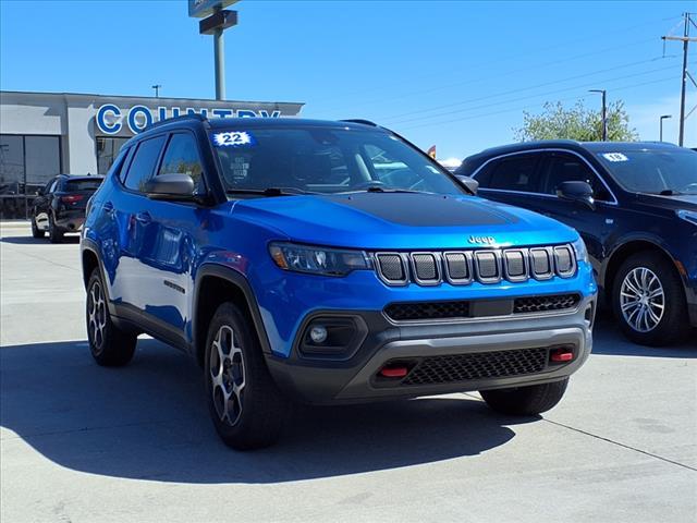 Photo of 2022 Laser Blue Jeep Compass