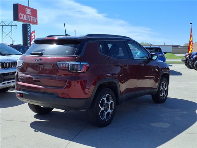 Photo of 2022 Velvet Red Pearlcoat Jeep Compass