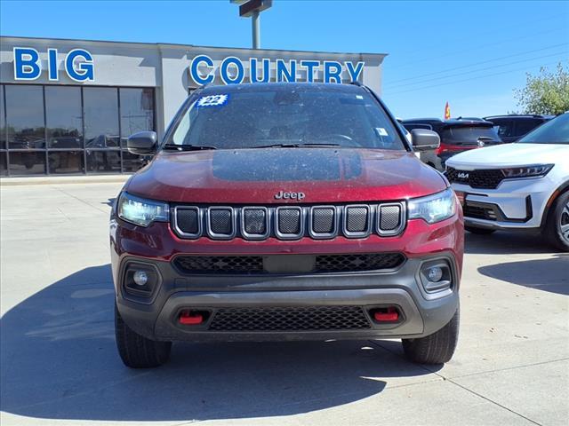 Photo of 2022 Velvet Red Pearlcoat Jeep Compass