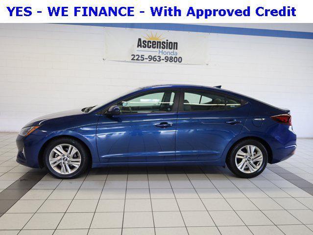 Photo of 2019 Lakeside Blue Hyundai ELANTRA