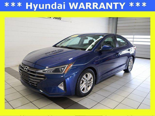 Photo of 2019 Lakeside Blue Hyundai ELANTRA