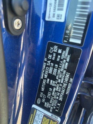 Photo of 2017 Deep Sea Blue Kia Forte