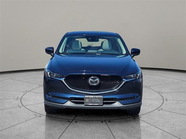 Photo of 2017 Deep Crystal Blue Mica Mazda CX-5