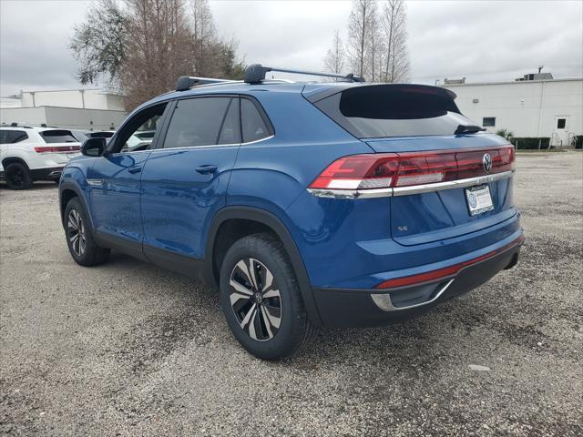 Photo of 2025 Mountain Lake Blue Metallic Volkswagen Atlas Cross Sport