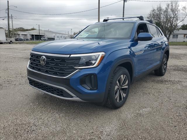 Photo of 2025 Mountain Lake Blue Metallic Volkswagen Atlas Cross Sport