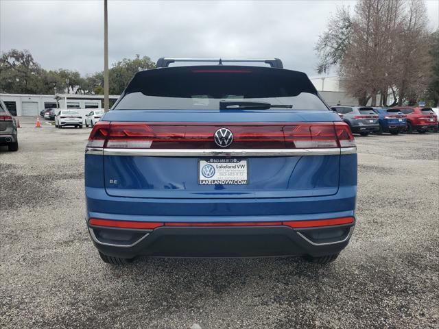 Photo of 2025 Mountain Lake Blue Metallic Volkswagen Atlas Cross Sport