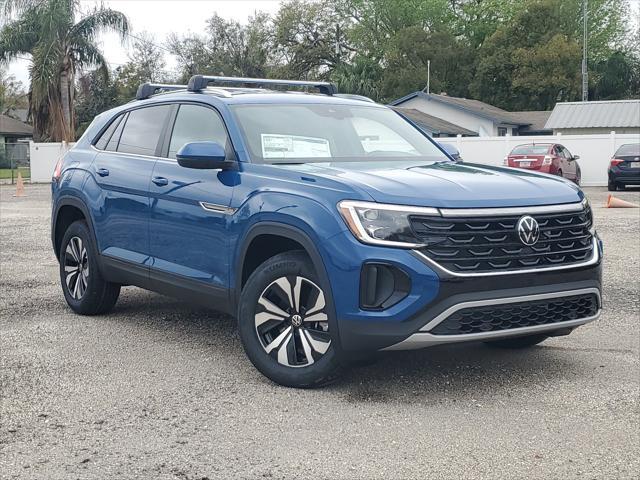 Photo of 2025 Mountain Lake Blue Metallic Volkswagen Atlas Cross Sport