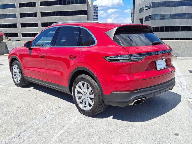 Photo of 2022 Carmine Red Porsche Cayenne