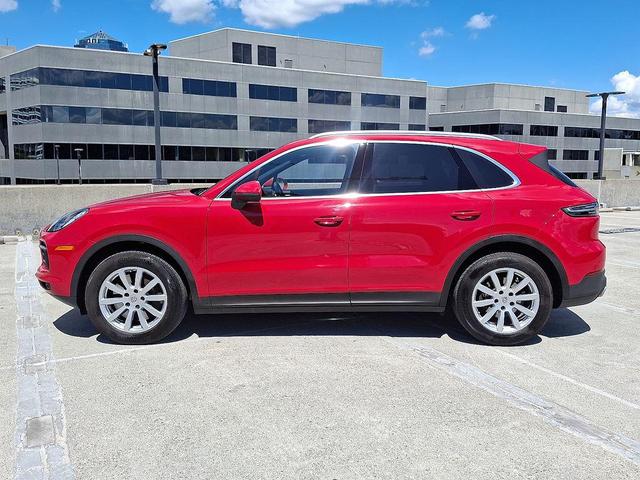 Photo of 2022 Carmine Red Porsche Cayenne