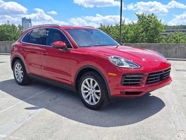 Photo of 2022 Carmine Red Porsche Cayenne