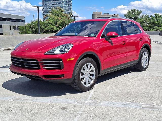 Photo of 2022 Carmine Red Porsche Cayenne