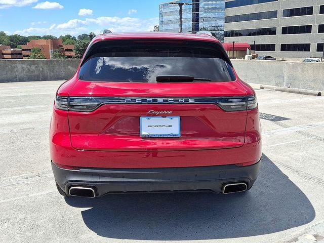 Photo of 2022 Carmine Red Porsche Cayenne