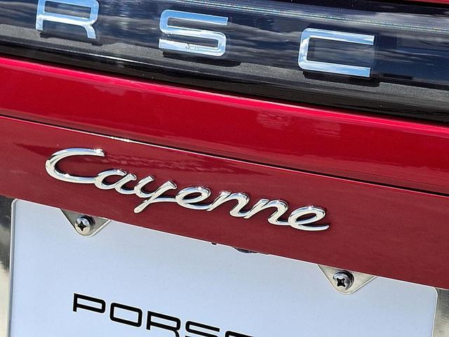 Photo of 2022 Carmine Red Porsche Cayenne