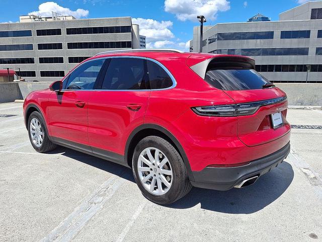 Photo of 2022 Carmine Red Porsche Cayenne