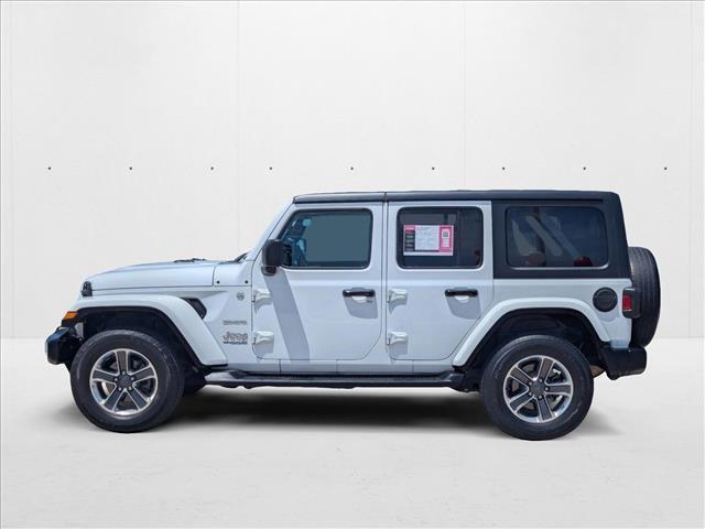 Photo of 2021 Bright White Clearcoat Jeep Wrangler Unlimited