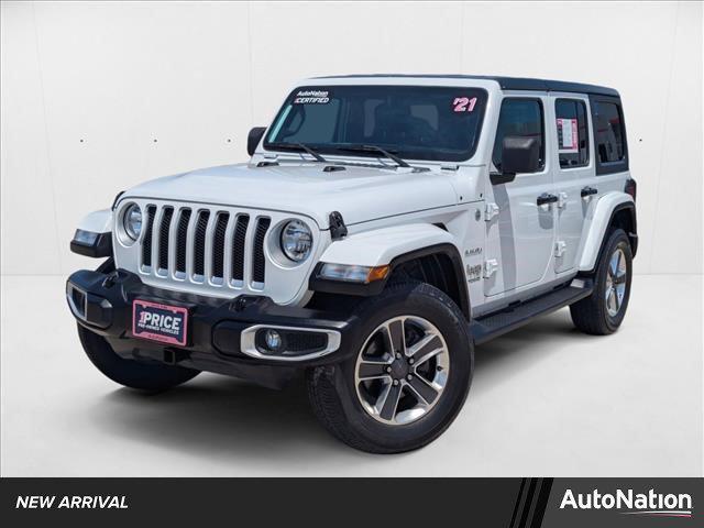 Photo of 2021 Bright White Clearcoat Jeep Wrangler Unlimited
