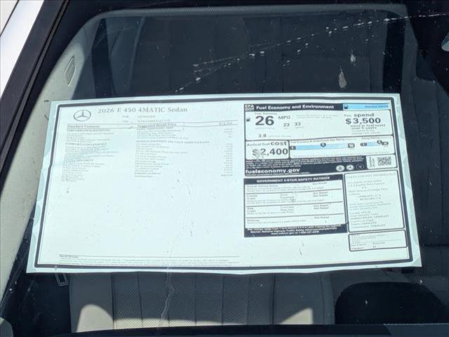 Photo of 2026 MANUFAKTUR Moonlight White Metallic Mercedes-Benz E-Class