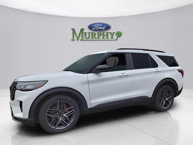 Photo of 2025 White Metallic Ford Explorer