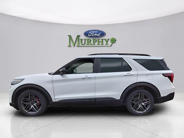 Photo of 2025 White Metallic Ford Explorer