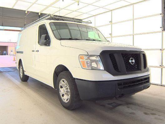 Photo of 2018 Glacier White Nissan NV Cargo NV2500 HD