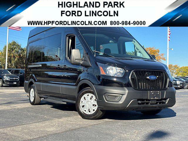 Photo of 2023 Agate Black Metallic Ford Transit-350