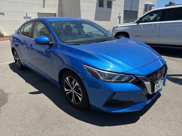 Photo of 2021 Electric Blue Metallic Nissan Sentra