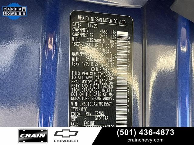Photo of 2023 Caspian Blue Metallic Nissan Rogue