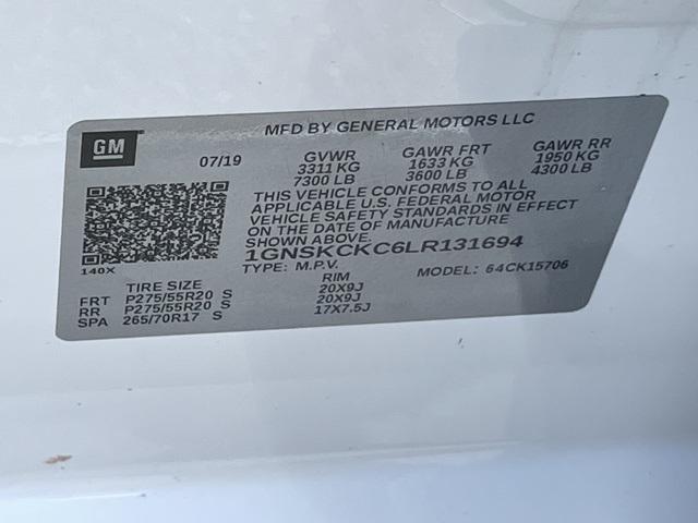 Photo of 2020 Iridescent Pearl Tricoat Chevrolet Tahoe