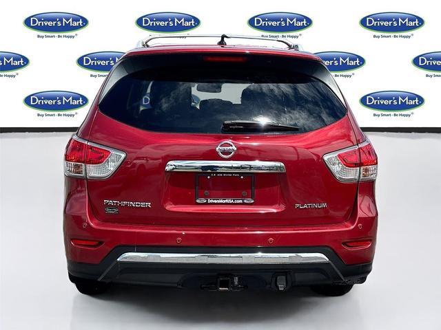 Photo of 2014 Cayenne Red Nissan Pathfinder
