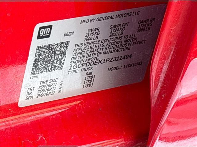 Photo of 2023 Red Hot Chevrolet Silverado 1500