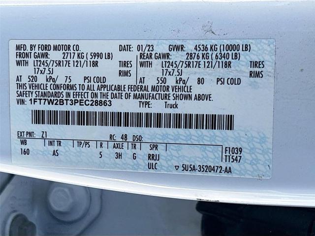 Photo of 2023 Oxford White Ford F-250