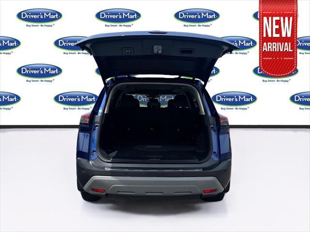 Photo of 2021 Caspian Blue Metallic Nissan Rogue