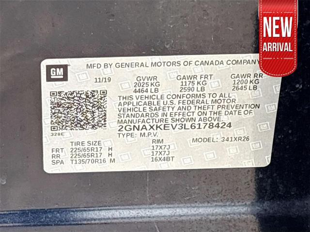 Photo of 2020 Midnight Blue Metallic Chevrolet Equinox