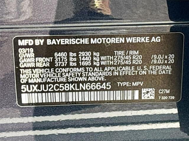 Photo of 2019 Arctic Gray Metallic BMW X5