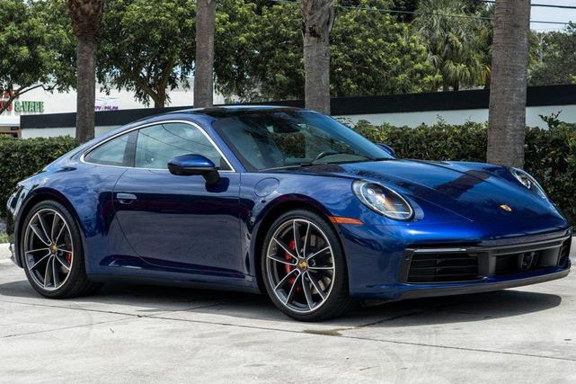 Photo of 2022 Gentian Blue Metallic Porsche 911